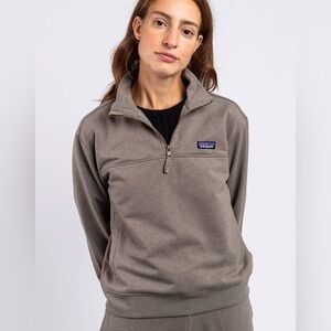 Patagonia W’s Ahnya Quarter Zip Pullover Sweatshirt Style #42150 Organic Cotton